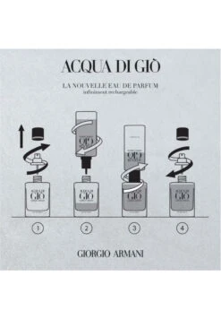 Armani Acqua Di Giò -Optimal Parfumerie Magasin acqua di gio recharge eau de parfum armani 150 ml 3